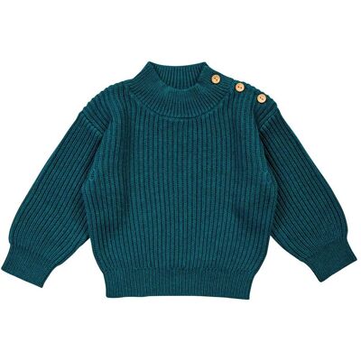 Sense Organics Pullover tuerkis Sense Organics Pullover tuerkis