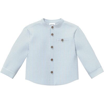 s.Oliver Hemd langarm mit Stehkragen Ringel blau weiss s.Oliver Hemd langarm mit Stehkragen Ringel blau weiss
