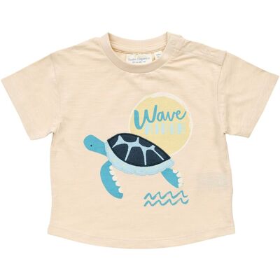 Sense Organics T-Shirt Schildkröte natur blau Sense Organics T-Shirt Schildkröte natur blau