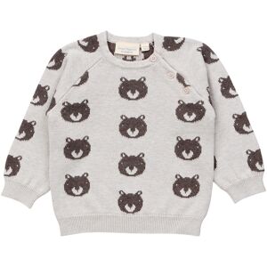 Sense Organics Pullover Bären beige braun Sense Organics Pullover Bären beige braun