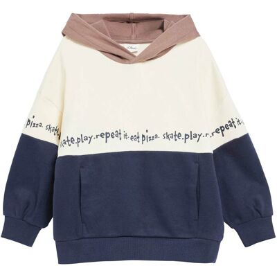 s.Oliver Sweatshirt mit Kapuze Colorblock mehrfarbig s.Oliver Sweatshirt mit Kapuze Colorblock mehrfarbig