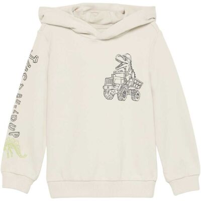 s.Oliver Sweatshirt mit Kapuze Dino Fahrzeug natur s.Oliver Sweatshirt mit Kapuze Dino Fahrzeug natur