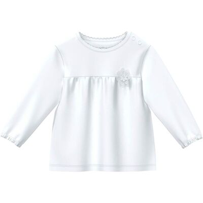 s.Oliver Tunika langarm Blume weiss s.Oliver Tunika langarm Blume weiss