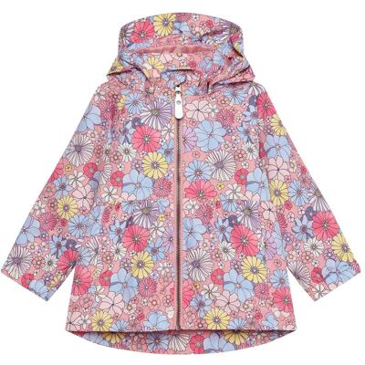 Colorkids Regenjacke mit abnehmbarer Kapuze Blumen rosa mehrfarbig Colorkids Regenjacke mit abnehmbarer Kapuze Blumen rosa mehrfarbig