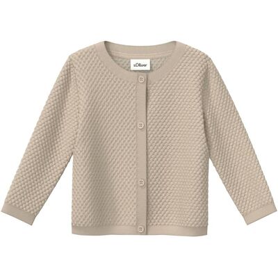 s.Oliver Strickjacke Struktur beige s.Oliver Strickjacke Struktur beige