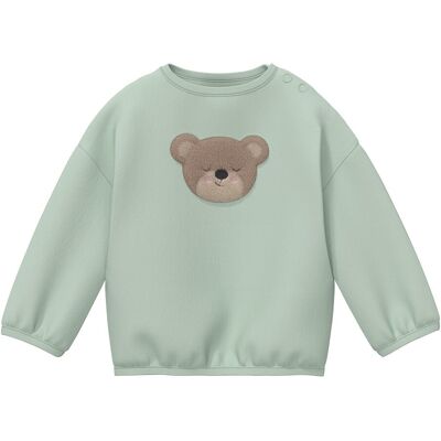 s.Oliver Sweatshirt Bär gruen s.Oliver Sweatshirt Bär gruen