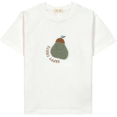 Lässig T-Shirt Birne Little Gang natur gruen mehrfarbig Lässig T-Shirt Birne Little Gang natur gruen mehrfarbig