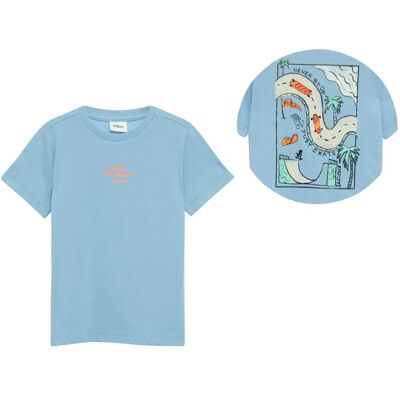 s.Oliver T-Shirt Skatepark hellblau s.Oliver T-Shirt Skatepark hellblau