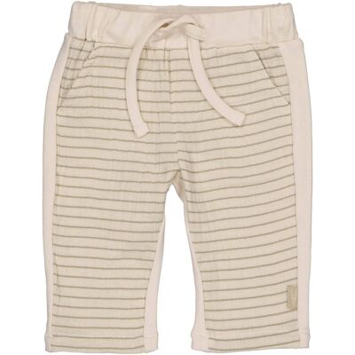 Levv Musselin-Hose Ringel natur beige Levv Musselin-Hose Ringel natur beige