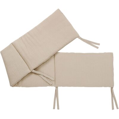 BORNINO HOME Nestchen Musselin 34x180 cm beige BORNINO HOME Nestchen Musselin 34x180 cm beige
