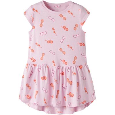 name it Kleid kurzarm Brillen rosa name it Kleid kurzarm Brillen rosa