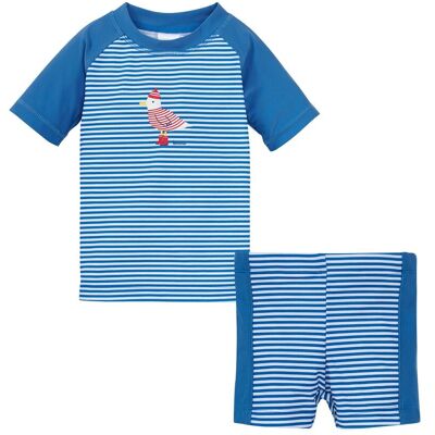 Bornino 2-tlg. Schwimmanzug mit UV-Schutz blau Bornino 2-tlg. Schwimmanzug mit UV-Schutz blau
