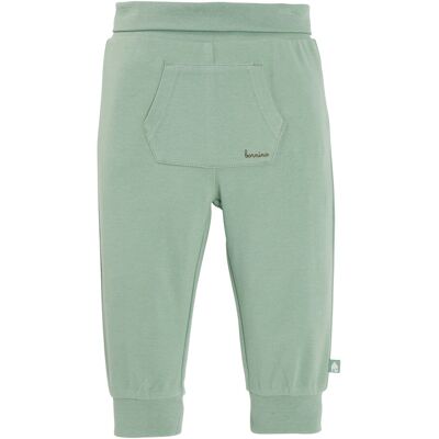 Bornino Jogginghose Kängurutasche gruen Bornino Jogginghose Kängurutasche gruen