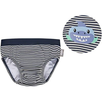 Sterntaler Badewindelhose mit UV-Schutz Ringel Hai blau natur Sterntaler Badewindelhose mit UV-Schutz Ringel Hai blau natur