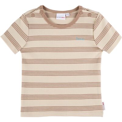 Bornino T-Shirt Ringel beige natur Bornino T-Shirt Ringel beige natur