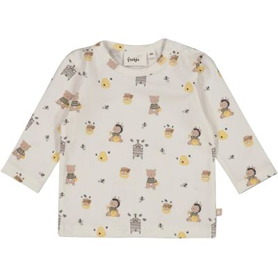 Feetje Shirt langarm Honigbären natur mehrfarbig Feetje Shirt langarm Honigbären natur mehrfarbig