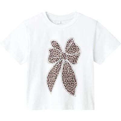 name it Shirt kurzarm Schleife weiss name it Shirt kurzarm Schleife weiss