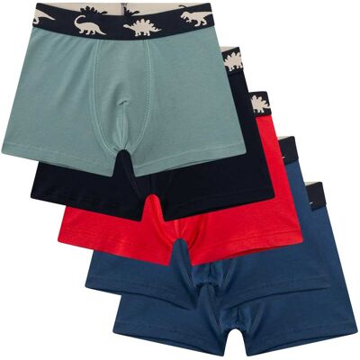 Sanetta 5er-Pack Boxershorts gruen blau Sanetta 5er-Pack Boxershorts gruen blau