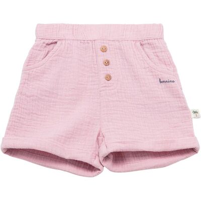 Bornino Musselin-Shorts rosa Bornino Musselin-Shorts rosa