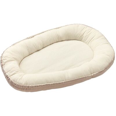 BORNINO HOME Kuschelnest Musselin 80x55 cm braun BORNINO HOME Kuschelnest Musselin 80x55 cm braun