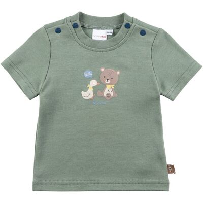 Bornino T-Shirt Bär Gans gruen Bornino T-Shirt Bär Gans gruen
