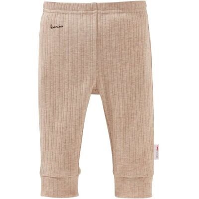 Bornino Leggings Rippqualität beige Bornino Leggings Rippqualität beige