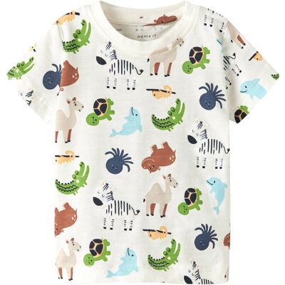 name it T-Shirt Tiere mehrfarbig name it T-Shirt Tiere mehrfarbig