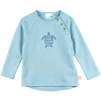 Bornino Raglanshirt Schildkröte hellblau Bornino Raglanshirt Schildkröte hellblau