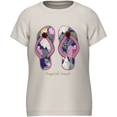 name it T-Shirt Schuhe natur name it T-Shirt Schuhe natur