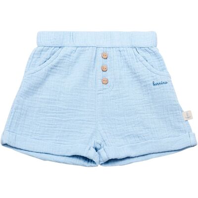 Bornino Musselin-Shorts hellblau Bornino Musselin-Shorts hellblau