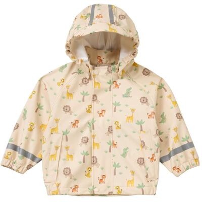 Bornino Regenjacke mit abnehmbarer Kapuze beige mehrfarbig Bornino Regenjacke mit abnehmbarer Kapuze beige mehrfarbig