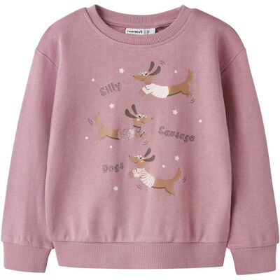 name it Sweatshirt Hunde rosa name it Sweatshirt Hunde rosa