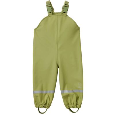 Bornino Regenhose mit Trägern gruen Bornino Regenhose mit Trägern gruen