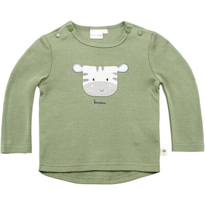 Bornino Shirt langarm Zebra gruen Bornino Shirt langarm Zebra gruen