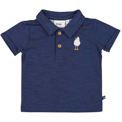 Feetje Polo-T-Shirt Möwe blau Feetje Polo-T-Shirt Möwe blau