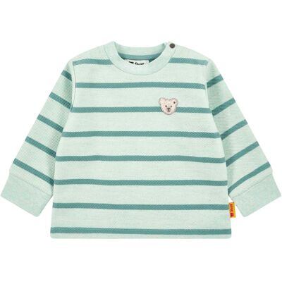 Steiff Sweatshirt Ringel Bär gruen Steiff Sweatshirt Ringel Bär gruen