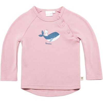 Bornino Raglanshirt langarm Wal rosa Bornino Raglanshirt langarm Wal rosa