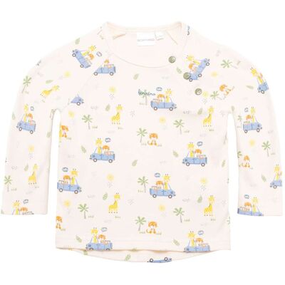 Bornino Raglanshirt langarm Sunny Adventure natur mehrfarbig Bornino Raglanshirt langarm Sunny Adventure natur mehrfarbig