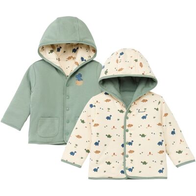 Bornino Wendejacke gruen natur Bornino Wendejacke gruen natur