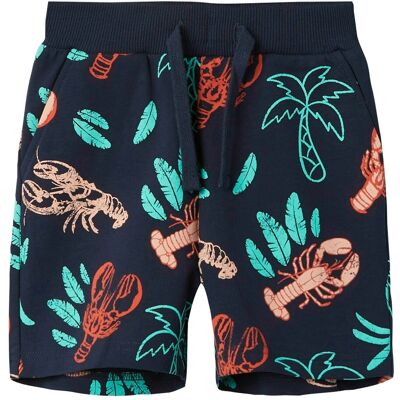 name it Sweatshorts Hummer Palme blau mehrfarbig name it Sweatshorts Hummer Palme blau mehrfarbig