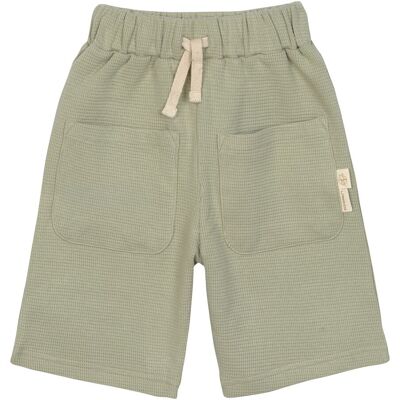 Lässig Shorts Waffelpiqué Little Gang gruen Lässig Shorts Waffelpiqué Little Gang gruen
