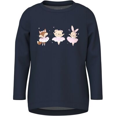 name it Shirt langarm Tiere blau name it Shirt langarm Tiere blau