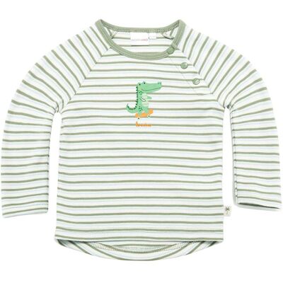 Bornino Raglanshirt langarm natur gruen Bornino Raglanshirt langarm natur gruen