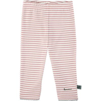 Bornino Leggings Ringel natur rosa mehrfarbig Bornino Leggings Ringel natur rosa mehrfarbig