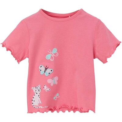 s.Oliver T-Shirt Leopard Schmetterlinge pink s.Oliver T-Shirt Leopard Schmetterlinge pink