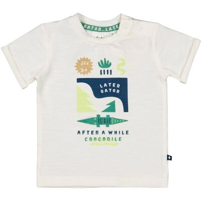 Feetje T-Shirt Krokodil natur Feetje T-Shirt Krokodil natur