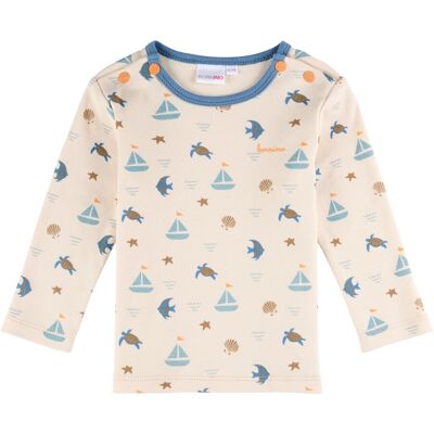 Bornino Shirt langarm Maritim natur Bornino Shirt langarm Maritim natur