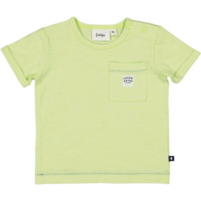 Feetje T-Shirt mit Brusttasche gruen Feetje T-Shirt mit Brusttasche gruen
