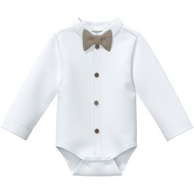 s.Oliver Polo-Body langarm mit Fliege weiss s.Oliver Polo-Body langarm mit Fliege weiss