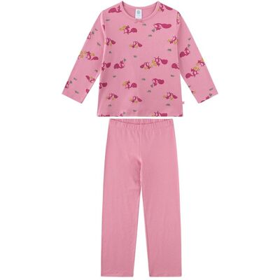 Sanetta Schlafanzug lang Eichhörnchen rosa Sanetta Schlafanzug lang Eichhörnchen rosa
